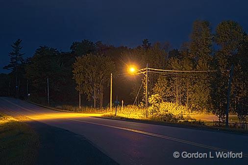Light At The End Of A Road_22234-7.jpg - Photographed near Lombardy, Ontario, Canada.